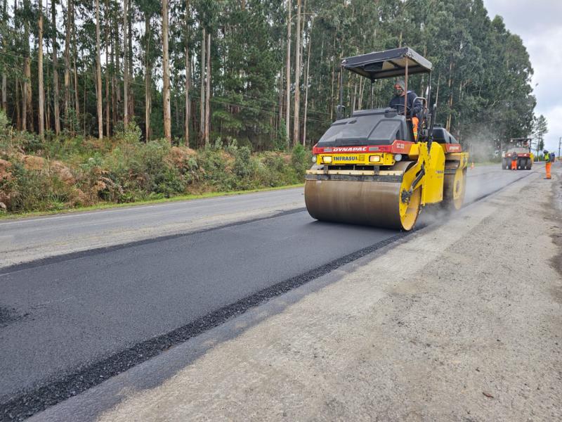 BR-280 tem trecho interditado entre Corupá e Rio Negrinho - Testo Notícias